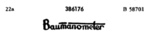 Baumanometer Logo (DPMA, 26.03.1928)