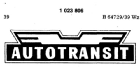 AUTOTRANSIT Logo (DPMA, 05.01.1980)