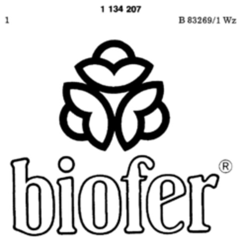 biofer Logo (DPMA, 19.11.1987)