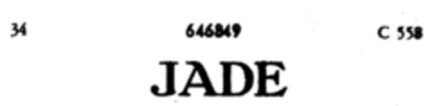 JADE Logo (DPMA, 07.06.1950)