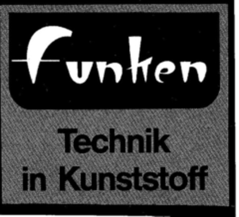 funken Technik in Kunststoff Logo (DPMA, 23.01.1988)