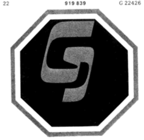 G Logo (DPMA, 30.04.1973)