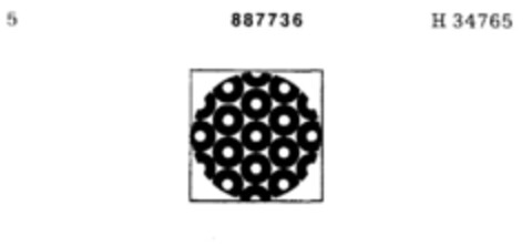 887736 Logo (DPMA, 08.09.1970)