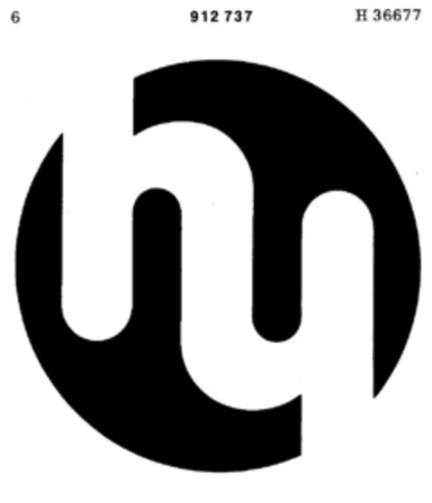 912737 Logo (DPMA, 06.04.1972)