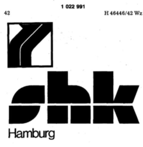 shk Hamburg Logo (DPMA, 14.08.1979)