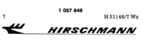 HIRSCHMANN Logo (DPMA, 03/31/1983)