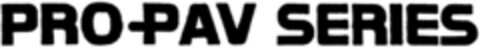 PRO-PAV SERIES Logo (DPMA, 12/09/1993)