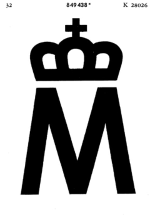 M Logo (DPMA, 09.12.1967)