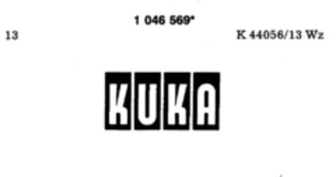 KUKA Logo (DPMA, 16.12.1981)