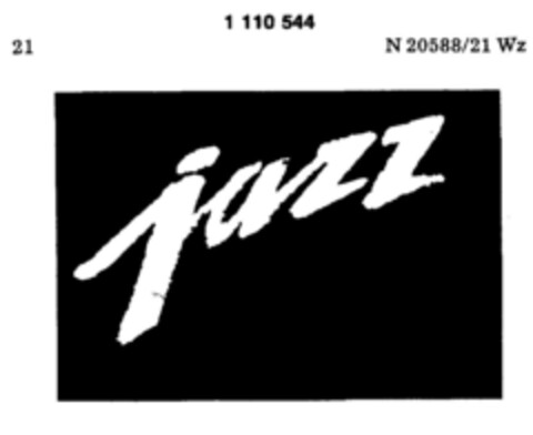 jazz Logo (DPMA, 15.10.1986)