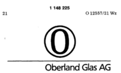 Oberland Glas AG Logo (DPMA, 07/05/1986)