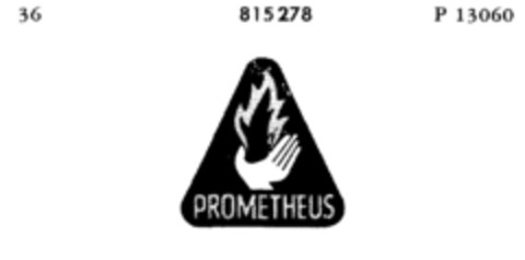 PROMETHEUS Logo (DPMA, 15.01.1964)