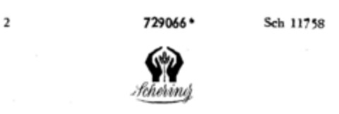 Schering Logo (DPMA, 05/09/1959)