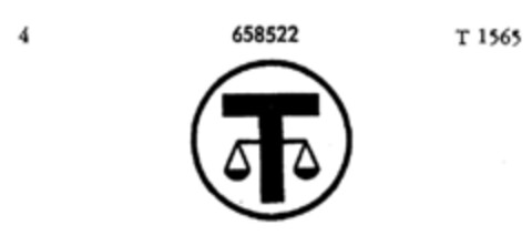 T Logo (DPMA, 02.05.1952)
