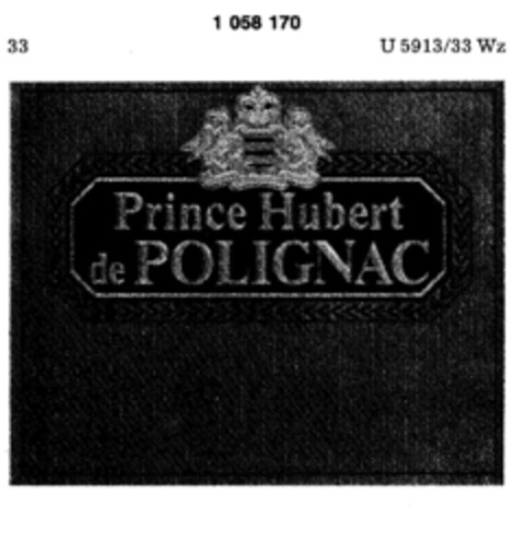 Prince Hubert de POLIGNAC Logo (DPMA, 03.08.1982)