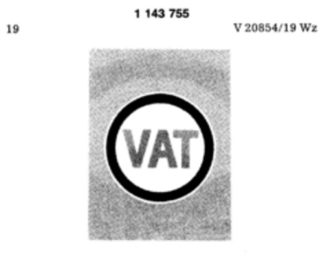 VAT Logo (DPMA, 08.07.1988)