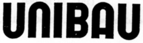 UNIBAU Logo (DPMA, 06.08.1990)