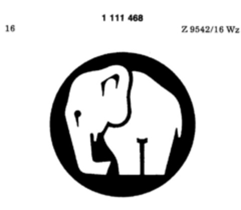 1111468 Logo (DPMA, 05.03.1987)