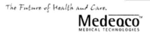 Medeqco MEDICAL TECHNOLOGIES The Future of Health and Care Logo (DPMA, 21.11.2000)