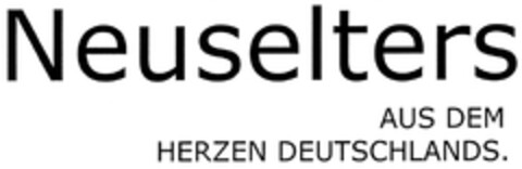 Neuselters AUS DEM HERZEN DEUTSCHLANDS. Logo (DPMA, 17.03.2008)