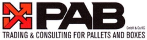 PAB TRADING & CONSULTING FOR PALLETS AND BOXES Logo (DPMA, 02.07.2009)