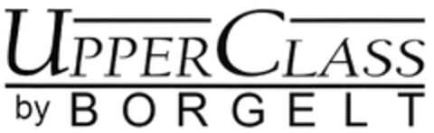 UPPER CLASS by BORGELT Logo (DPMA, 12.11.2010)