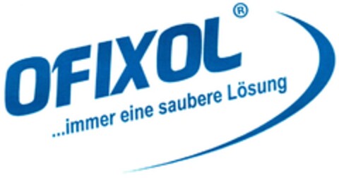 OFIXOL ...immer eine saubere Lösung Logo (DPMA, 07.10.2011)