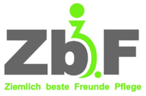 ZbF Ziemlich beste Freunde Pflege Logo (DPMA, 11/26/2012)