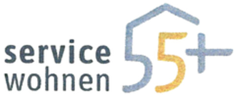 service wohnen 55+ Logo (DPMA, 11/06/2021)