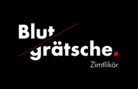 Blut/grätsche. Zimtlikör Logo (DPMA, 25.07.2021)