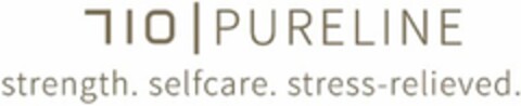 710 | PURELINE strength. selfcare. stress-relieved. Logo (DPMA, 12.12.2023)