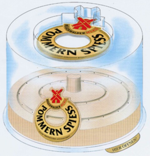 POMMERN SPIESS Logo (DPMA, 28.08.2002)