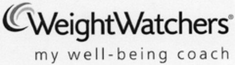 WeightWatchers my well-being coach Logo (DPMA, 23.12.2005)