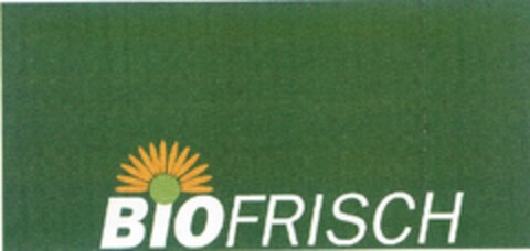 BIOFRISCH Logo (DPMA, 12.01.2006)