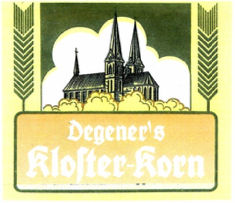 Degener's Kloster-Korn Logo (DPMA, 06.02.2006)