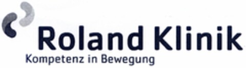 Roland Klinik Kompetenz in Bewegung Logo (DPMA, 01.08.2006)