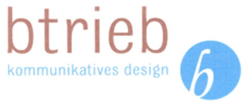 btrieb kommunikatives design Logo (DPMA, 17.12.2007)