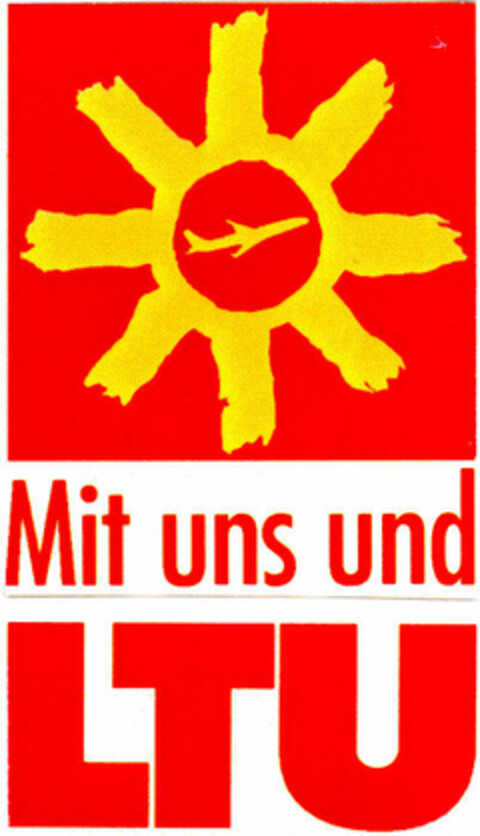 Mit uns und LTU Logo (DPMA, 08/24/1995)