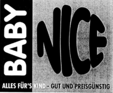 BABY NICE Logo (DPMA, 04.10.1996)