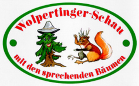 Wolpertinger-Schau mit den sprechenden Bäumen Logo (DPMA, 09.01.1998)