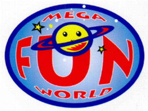 MEGA FUN WORLD Logo (DPMA, 21.09.1998)