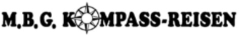 M.B.G. KOMPASS-REISEN Logo (DPMA, 09.02.1999)