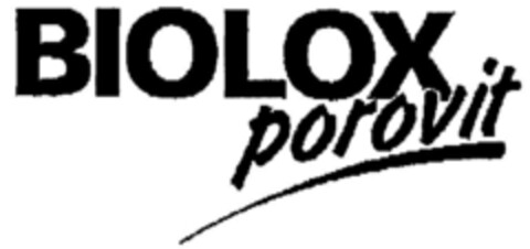 BIOLOX porovit Logo (DPMA, 05.08.1999)