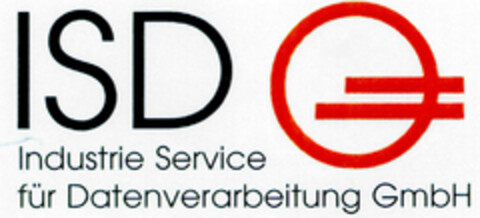 ISD Industrie Service für Datenverarbeitung GmbH Logo (DPMA, 15.12.1999)