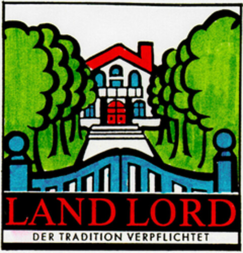 LAND LORD DER TRADITION VERPFLICHTET Logo (DPMA, 25.05.1990)