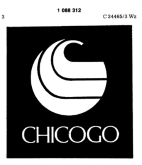 CHICOGO Logo (DPMA, 03.09.1985)