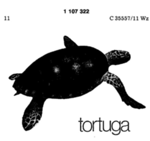 tortuga Logo (DPMA, 22.09.1986)