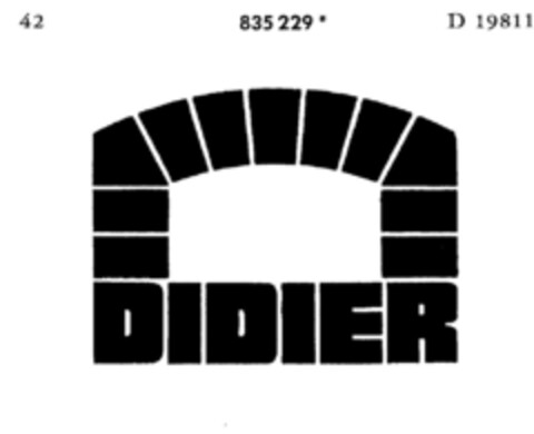 DIDIER Logo (DPMA, 02.06.1966)