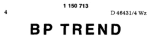 BP TREND Logo (DPMA, 19.04.1989)