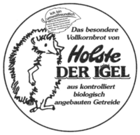 Holste DER IGEL Logo (DPMA, 24.12.1991)